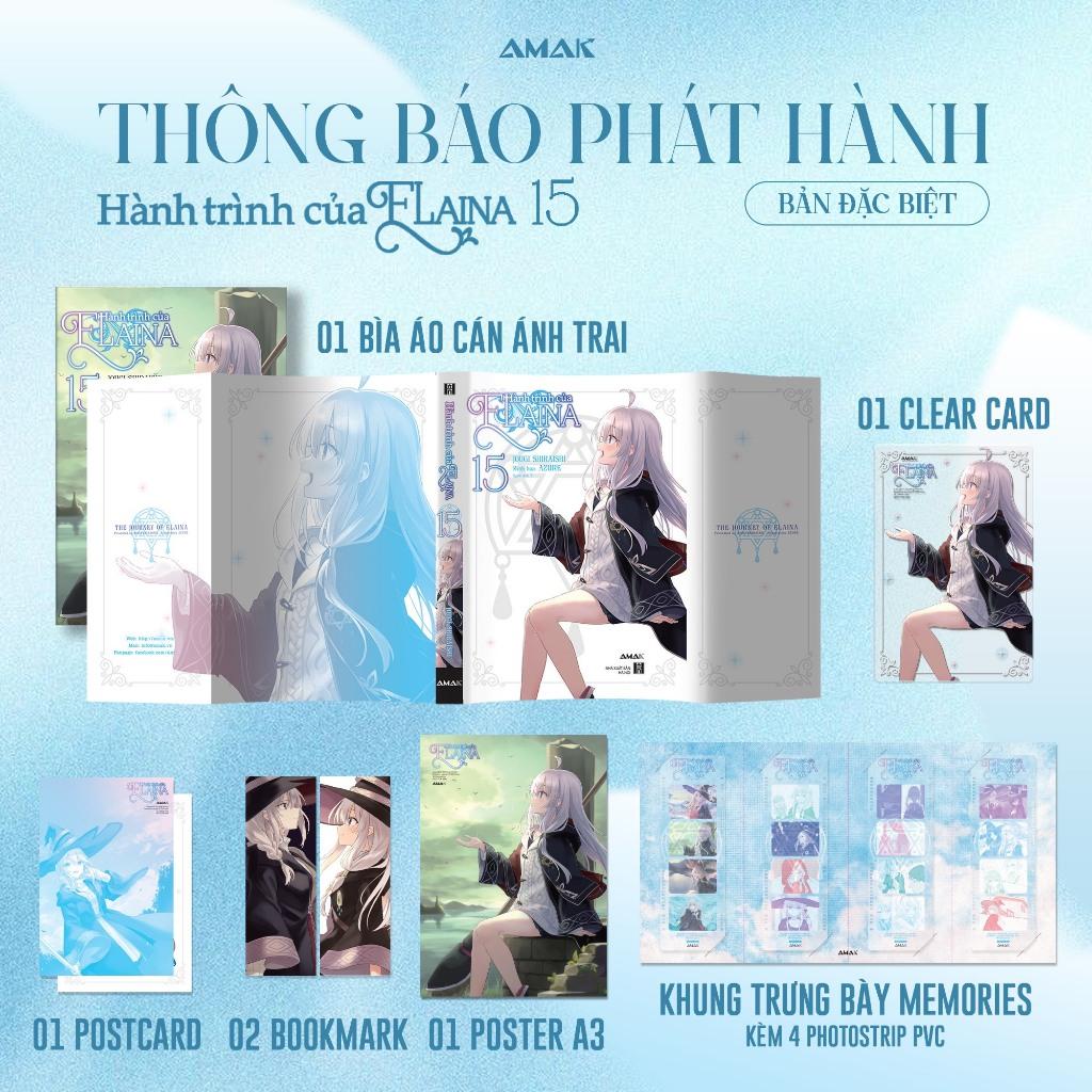 Sách Hành trình của Elaina - Tập 15 - Bản phổ thông và đặc biệt - Light Novel - AMAK