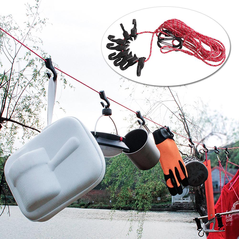 Dây treo ngoài trời 14ft Có thể điều chỉnh chống trượt Dây treo có móc