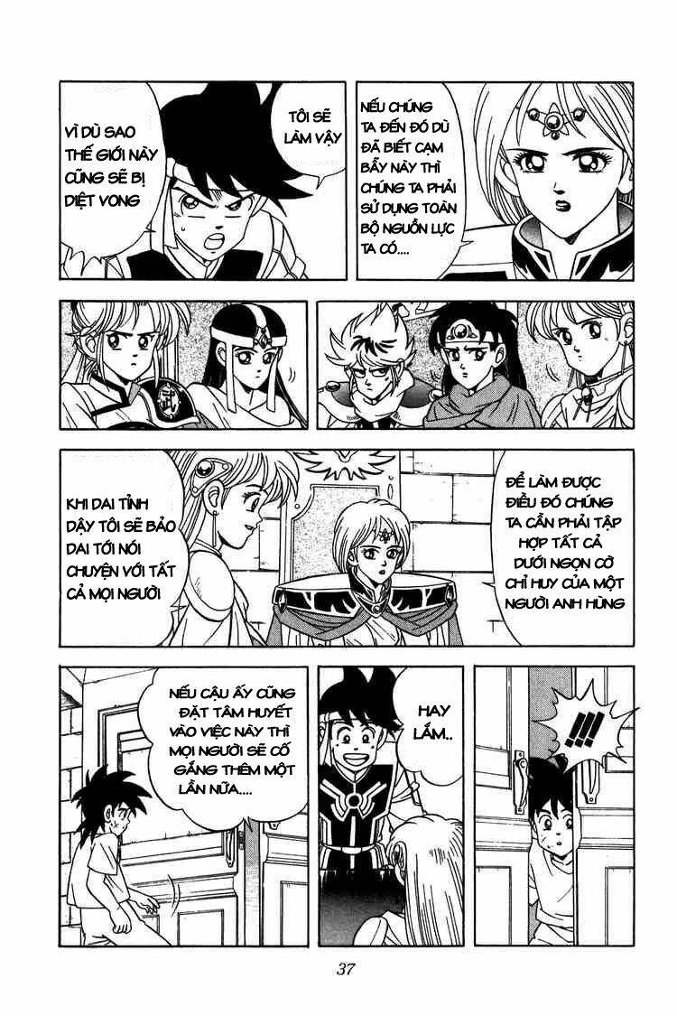 dragon quest - dấu ấn rồng thiêng chapter 218 14