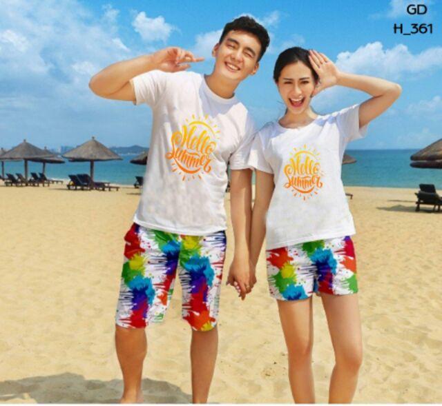 Áo gia đình cotton loại 1 đủ màu