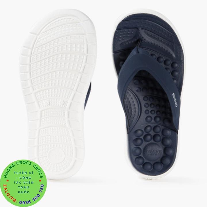 DÉP XỎ NGÓN REVIVA CHO NAM MÀU NAVY