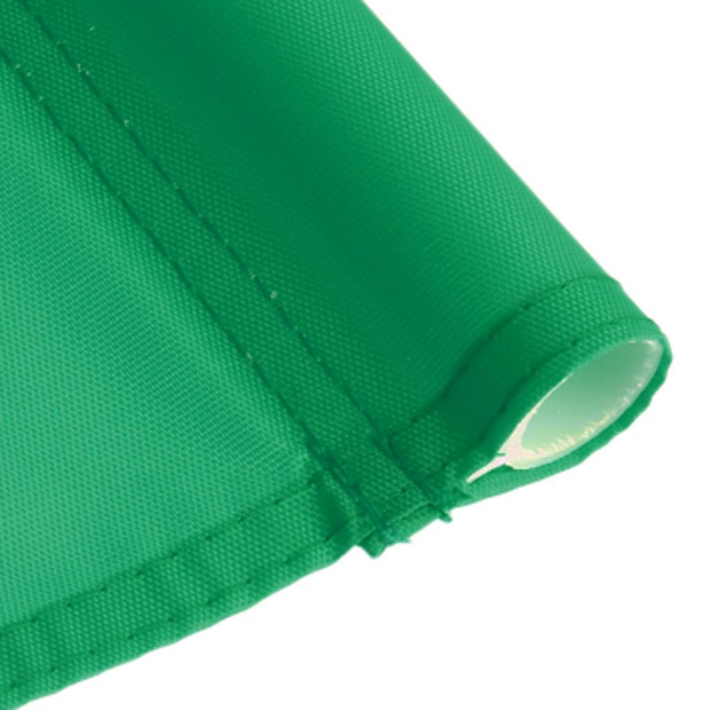 3Pcs Practice Golf Hole Pole Cup Flag,Outdoor Garden Golf Sports Training Aid,Backyard Putting Green Flag Replacement - Green