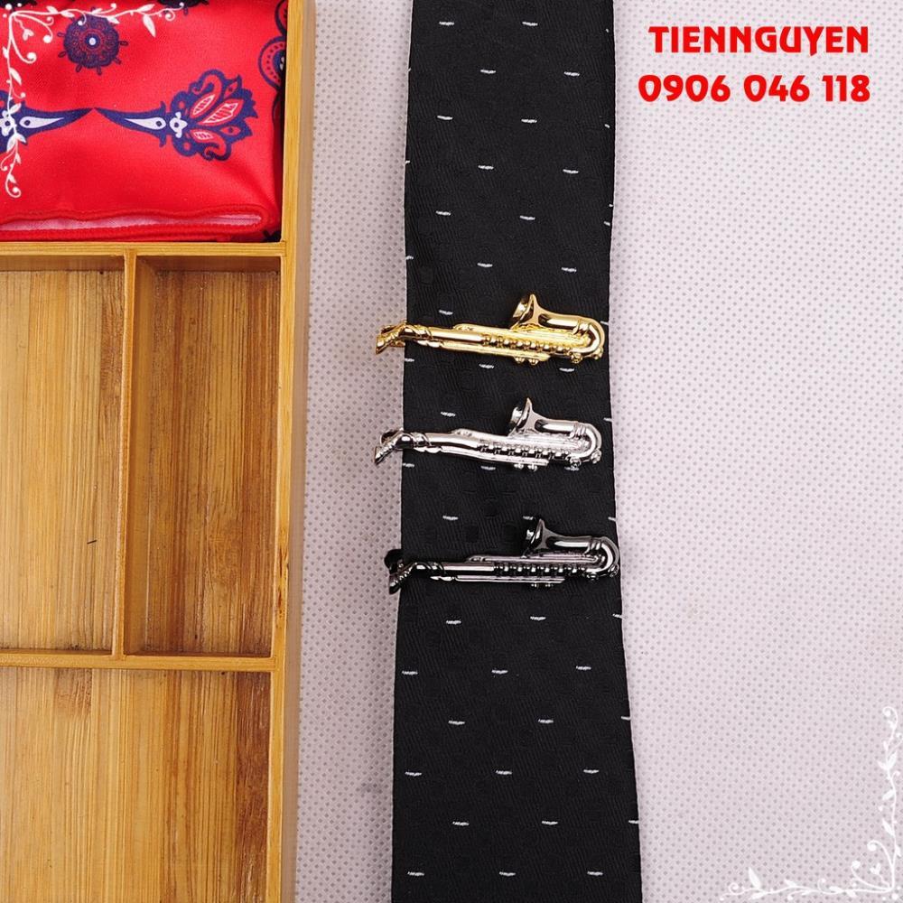 Kẹp cà vạt nam bản trung