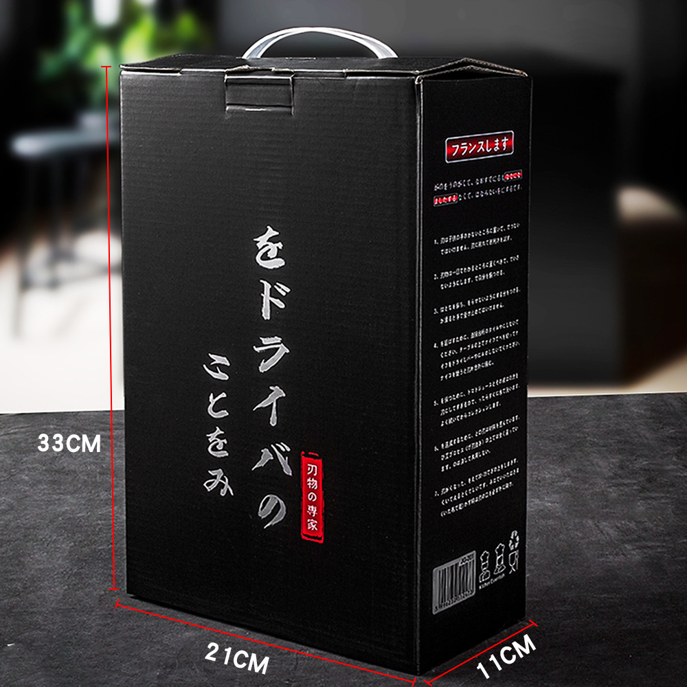 Bộ dao nhà bếp cao cấp Nhật Bản 5 món kèm giá đựng dao