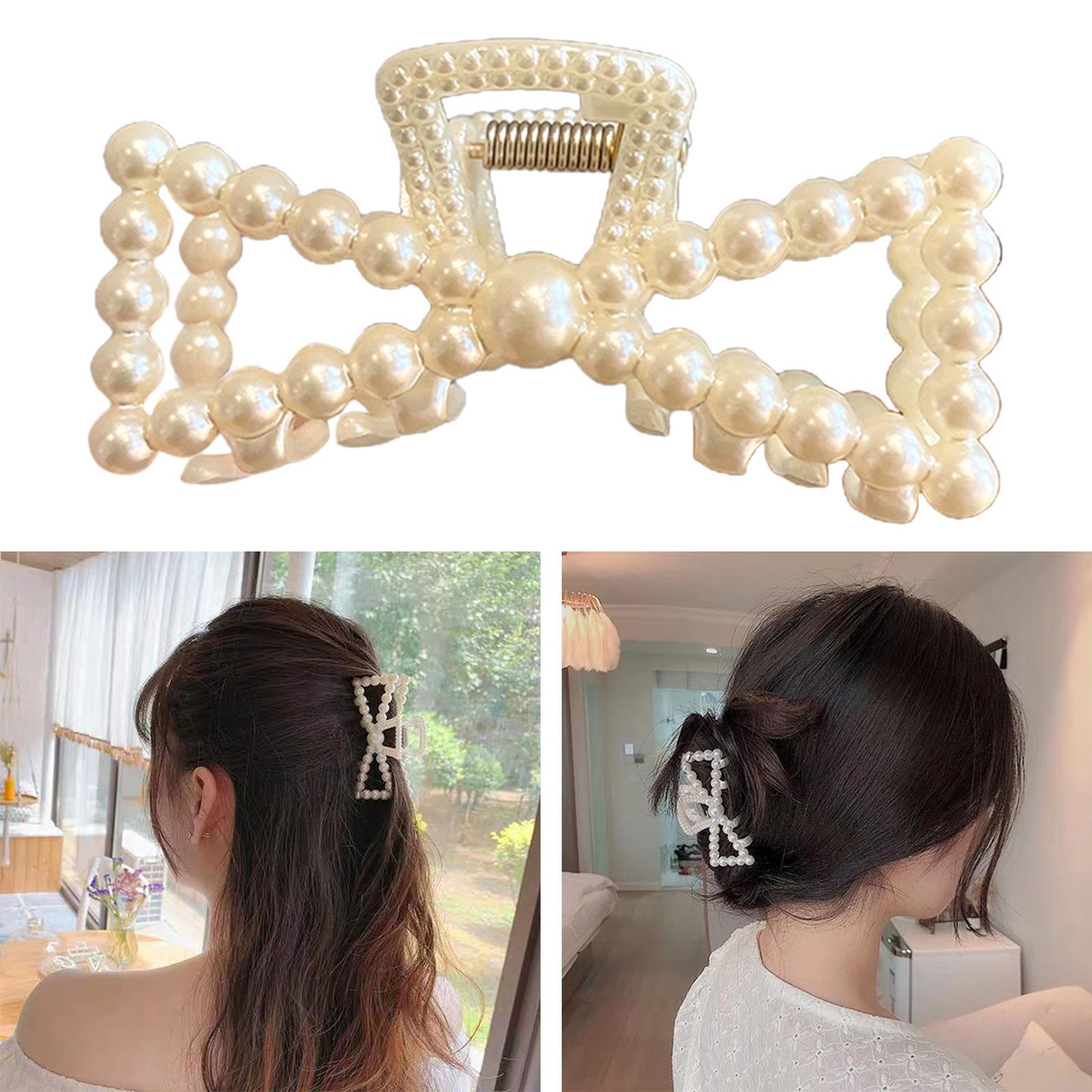 Korean Hair  Pearl Women Decorative Hairclips Wedding