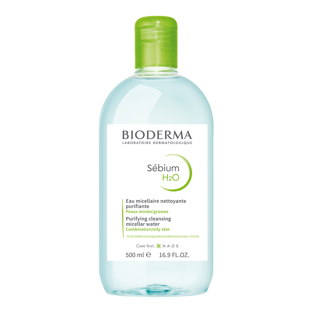 Nước tẩy trang dành cho da dầu, da mụn BIODERMA Sébium H2O 500ml