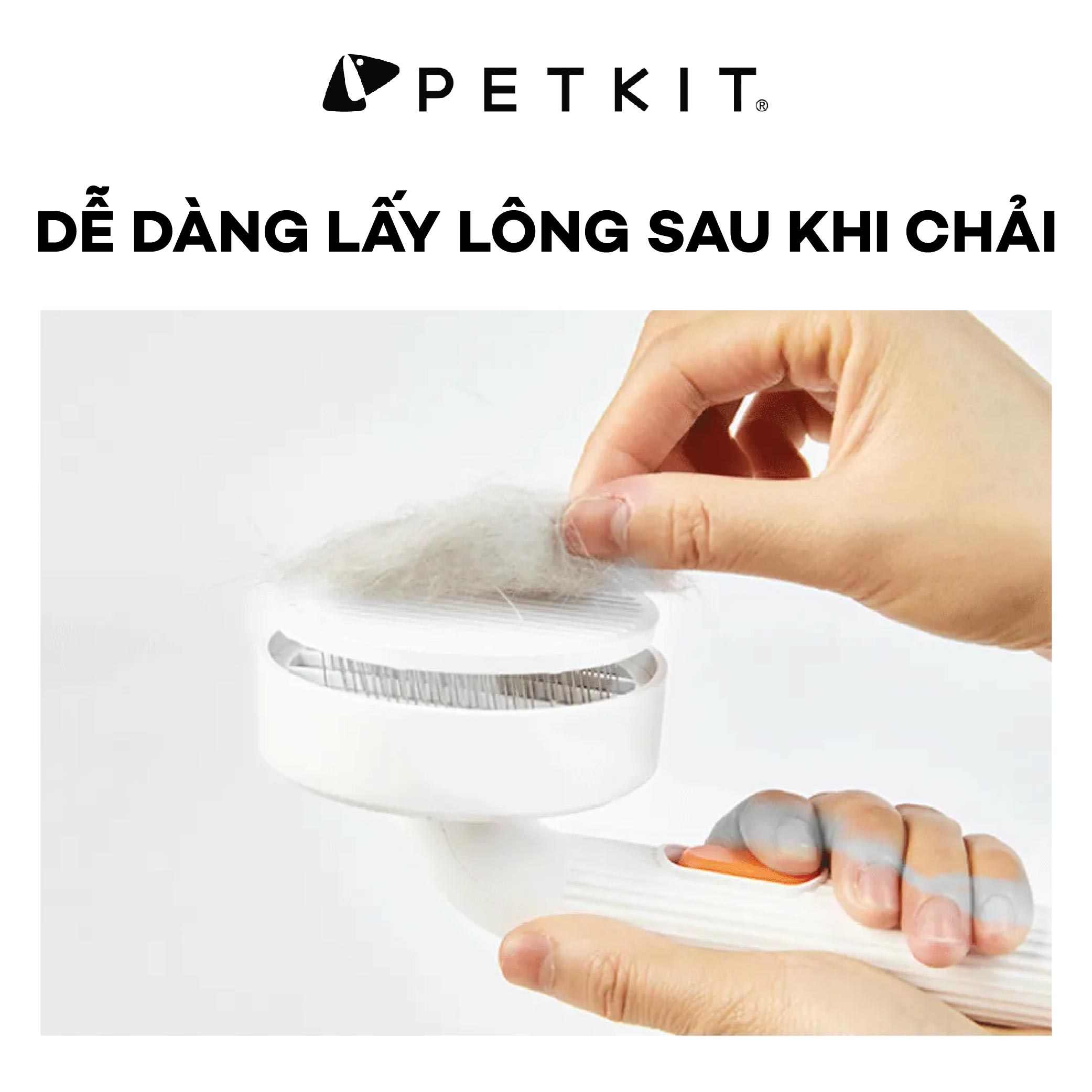 Cây Chải Lông Mèo, Lược Chải Lông Chó Mèo Petkit Pro bản 2023