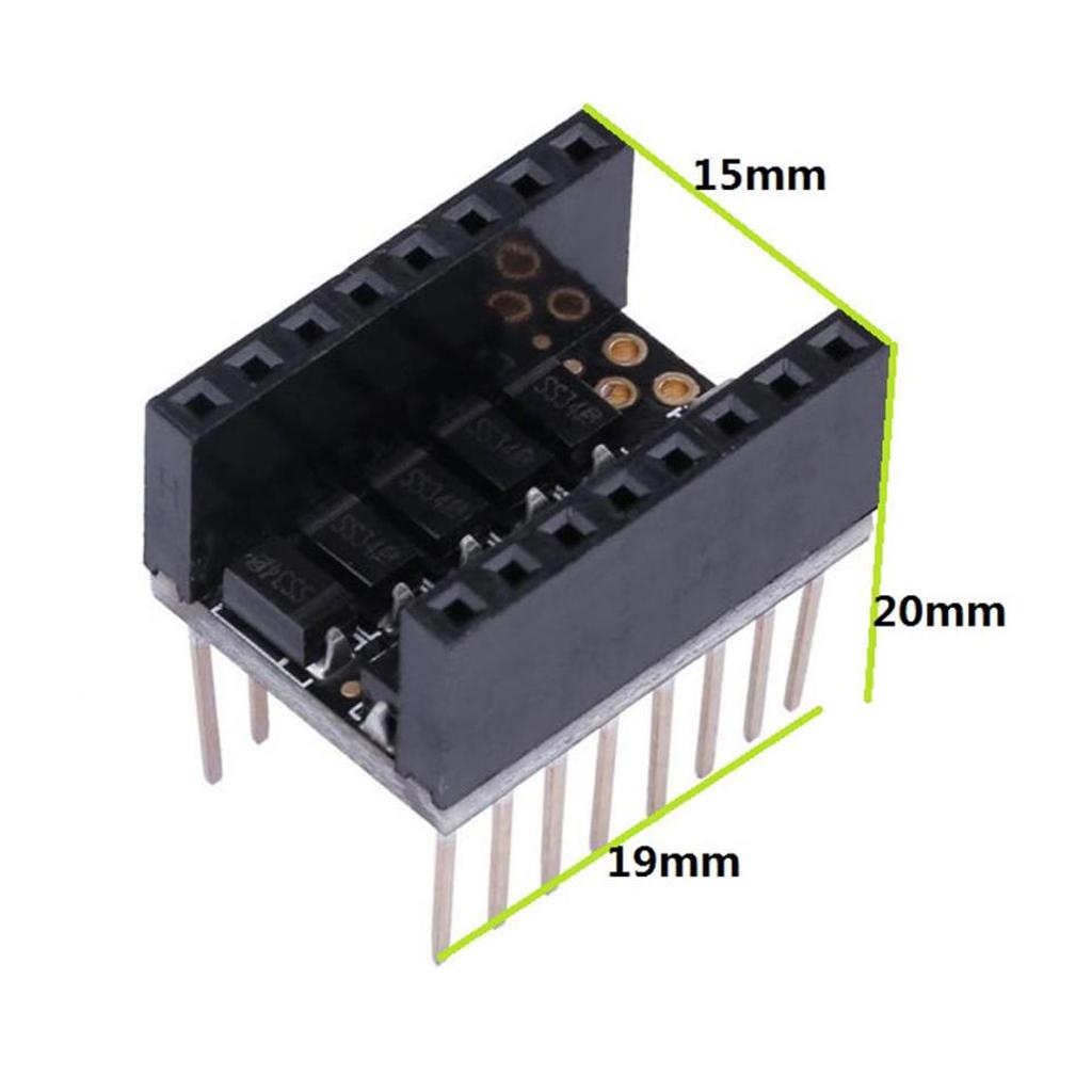 2Piece 3D Printer Step Stick Protector Smoother Jutter Elimination