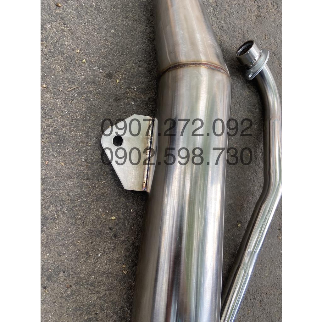 Pô TĂNG FUTURE LED INOX 304 móc ấm kèm CỔ thông dụng mọi xe máy
