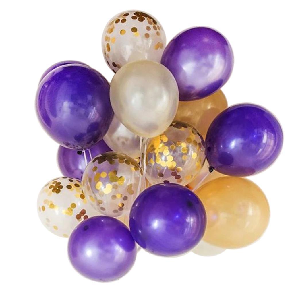 20 Pieces Confetti Latex Balloons Wedding Birthday Party Decorations 12 Inch