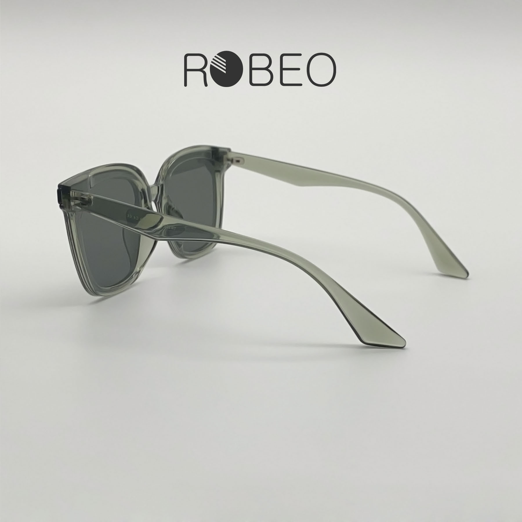 Kính mát vuông hai chấm ROBEO - R0426, phong cách tràn viền - Fullbox