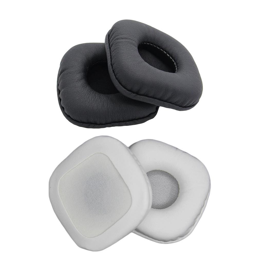 Pair Replacement EarPads Ear Cushions for MAJOR Headphone, Black
