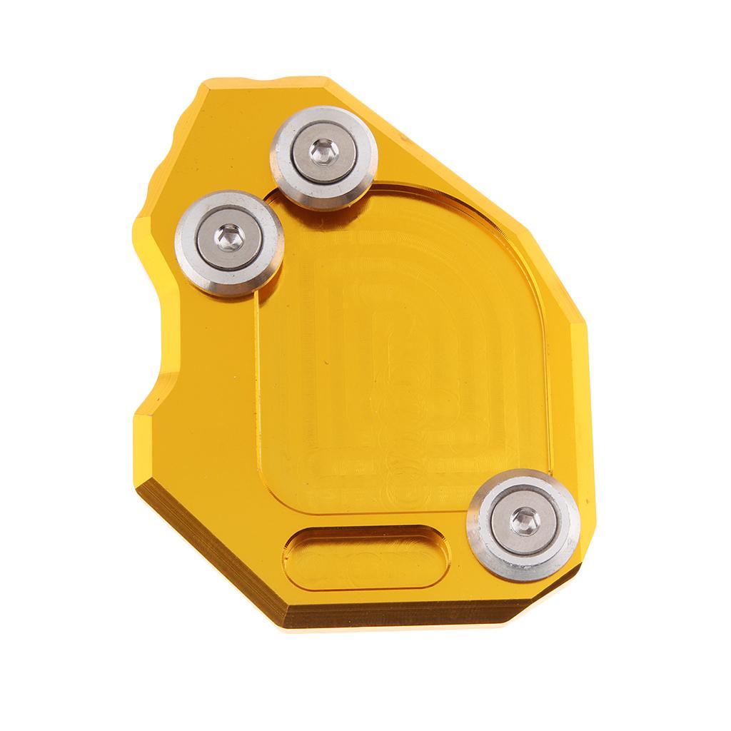 Side Stand Enlarge Kickstand Extension Plate Pad for  F800GS 08-15 Gold