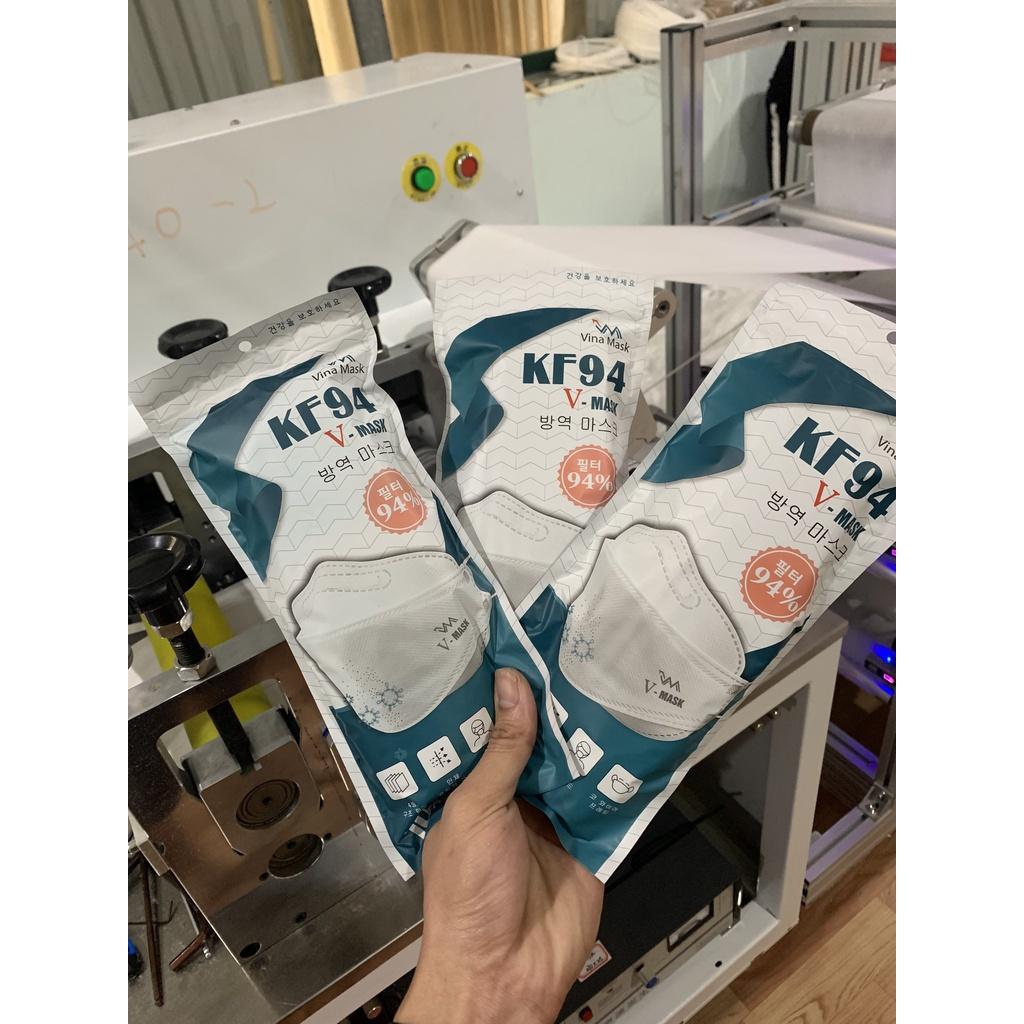 Khẩu Trang 4 Lớp KF94 V - MASK Chống Bụi Mịn Và Kháng Khuẩn Hàng Cao Cấp