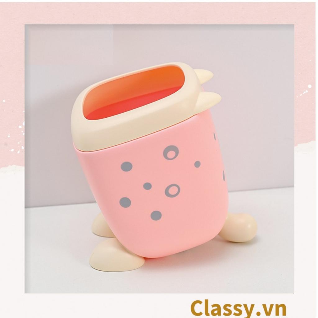 Classy Ống cắm bút để bàn màu pastel chân mèo siêu cute PK1410