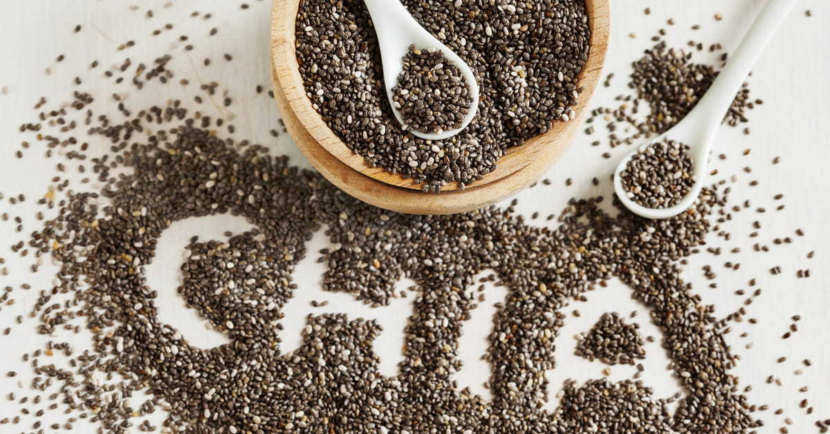 1KG Hạt Chia Đen Hữu Cơ Real Food (Black Chia Seed Organic)