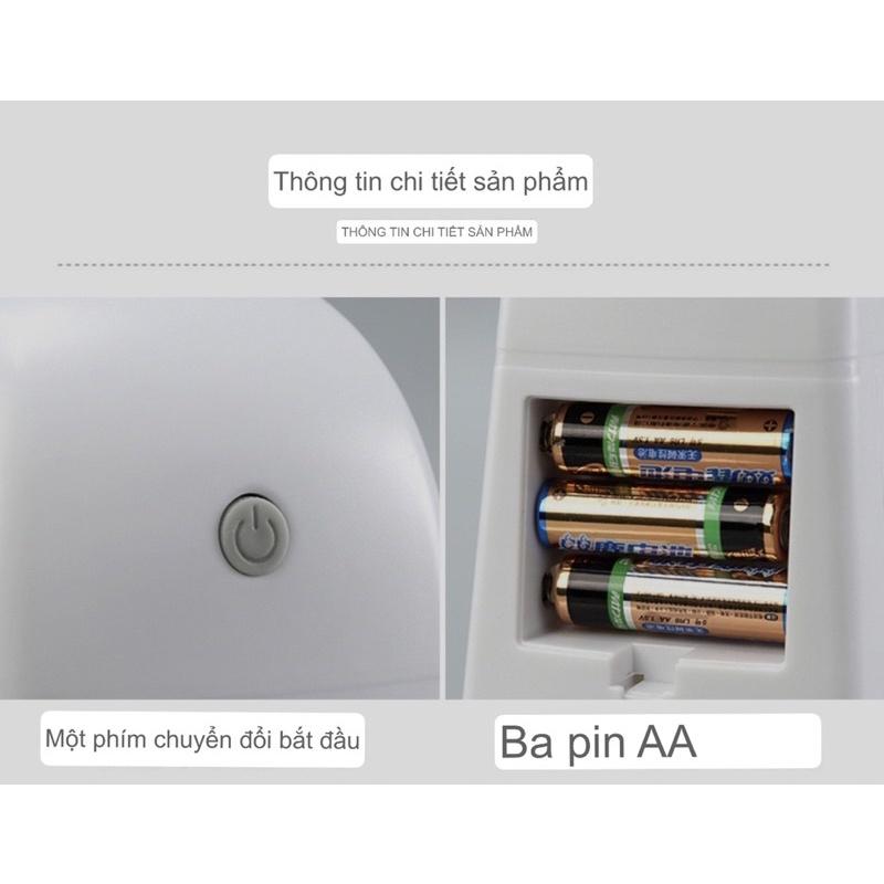 Máy rửa tay cảm biến máy rửa tay tạo bọt tự độn Dùng Pin Tiện Lợi Tránh Tiếp Xúc, Máy Nhả Xà Phòng