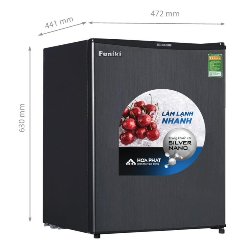TỦ LẠNH FUNIKI FR 71 DSU - HÀNG CHÍNH HÃNG - CHỈ GIAO HCM
