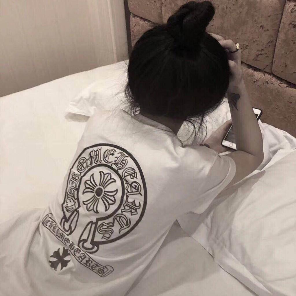 Áo Thun Nam Tay Lỡ Unisex Oversize CRHOMCHCARTS white TNS101 aothununisex aophongnam