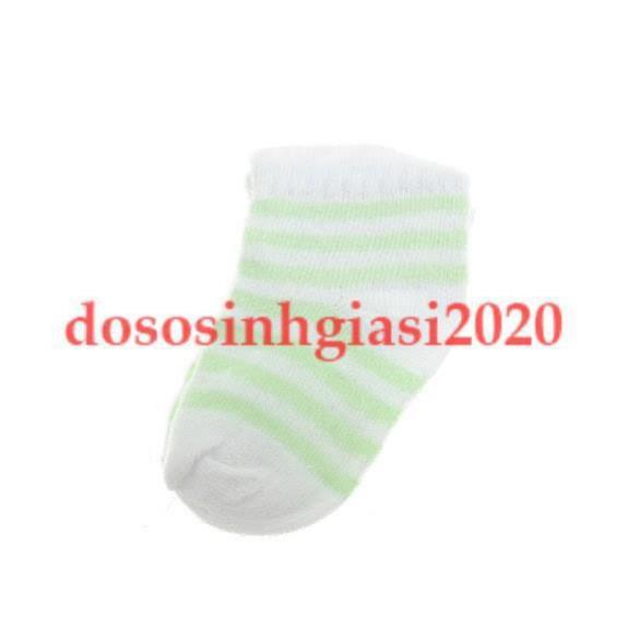 Vớ cho bé vớ sọc len sơ sinh cho bé 0-6 tháng