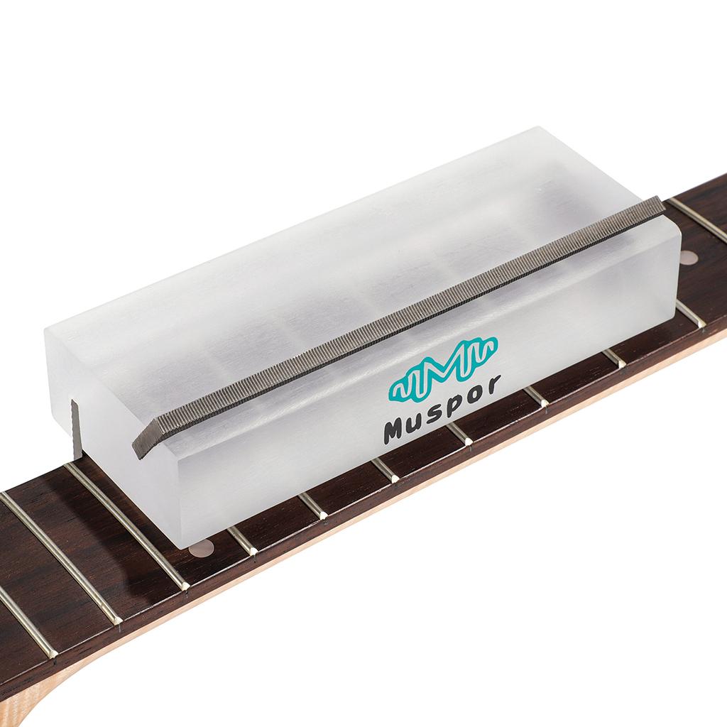 Guitar Fret Beveling File for Fret End Dressing Fret End Edge File 150mm