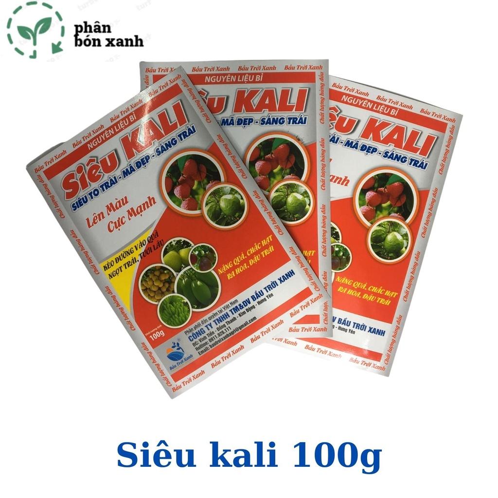 Siêu KaIi, phân bón siêu ngọt quả, sáng mã, to qủa , to củ, cứng cây, tươi màu, mọng nước