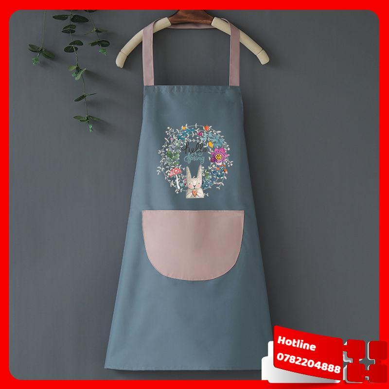 Tạp Dề Polyme Chống Thấm Nước Siêu Đẹp, Sang Trọng  - Giao Màu Ngẫu Nhiên  - Loại Tốt