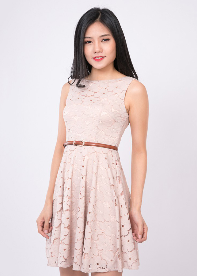 Đầm Ren Không Tay Zerasy Fashion