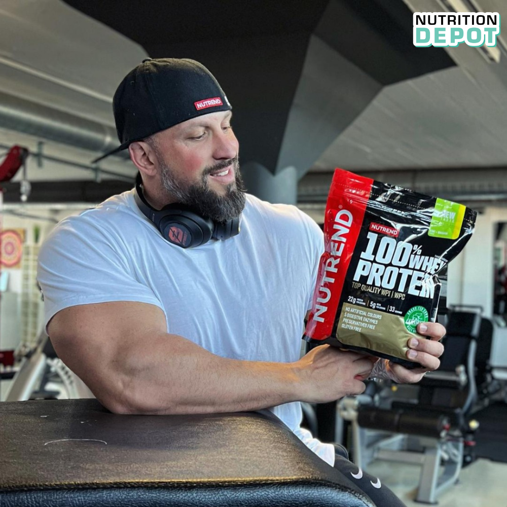 Sữa tăng cơ cho người tập gym - Whey Protein Nutrend 100% - Nutrition Depot Vietnam