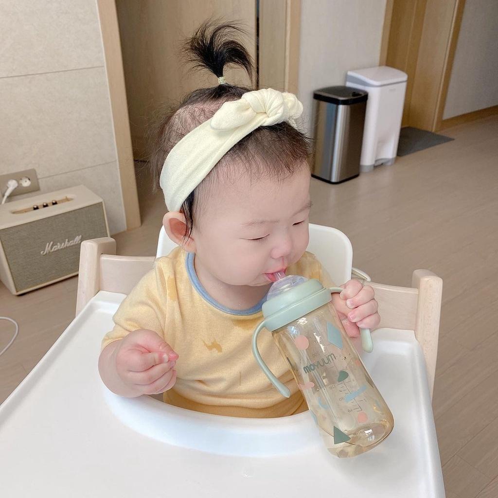 Set hút quả tạ + tay cầm bình sữa/ bình nước 170ml&amp; 270ml Hàn Quốc kèm bộ vệ sinh - made in Korea