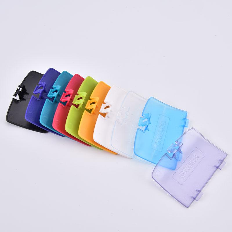 1 Cái Nắp Pin Nhựa Thay Thế 10 Màu Pin Thay Thế Cửa Cho Máy Nintendo Gameboy Màu Hệ Thống GBC Màu: Đỏ Hồng