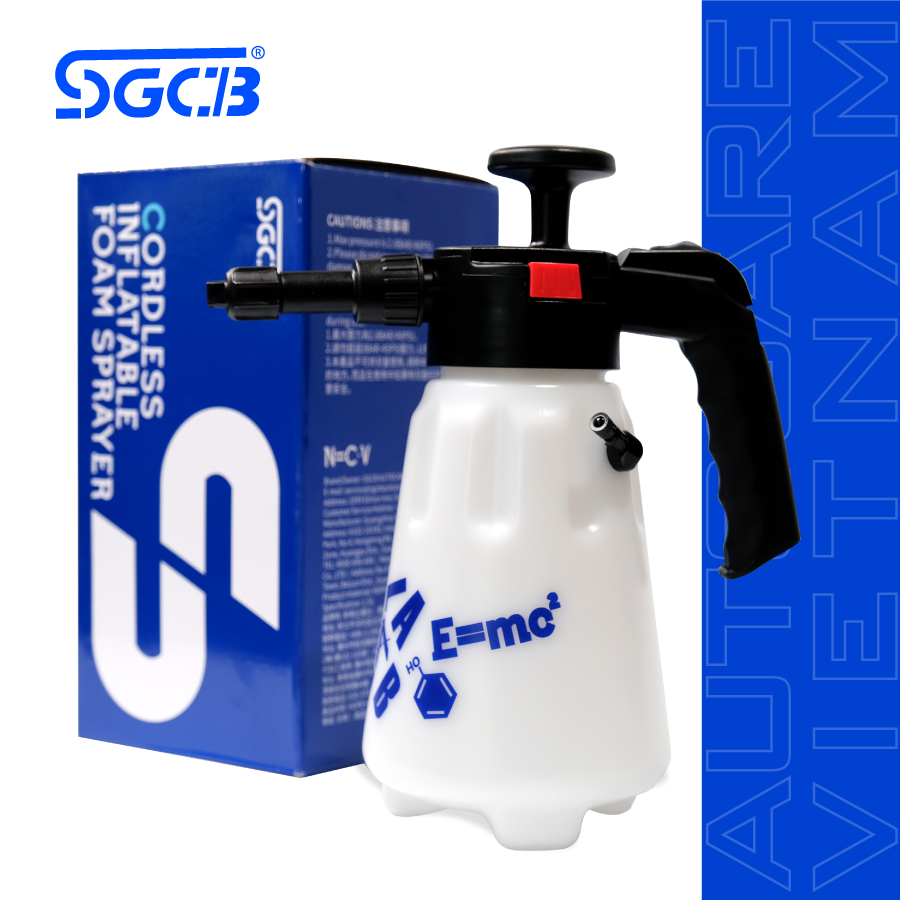 Bình Tạo Phun Bọt Tuyết SGCB Cầm Tay Rửa Xe Ô Tô và Mô Tô SGGD286