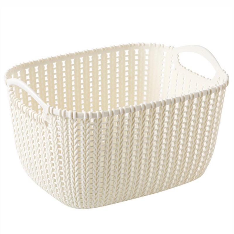 Sọt nhựa đan mây size L