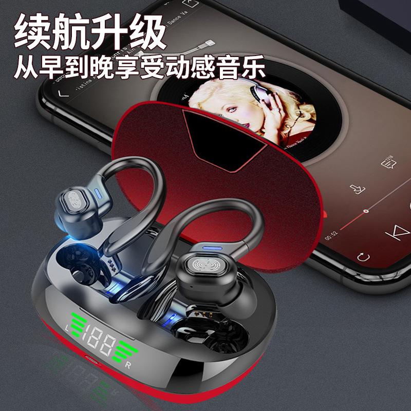 Đảm bảo chất lượng Tai nghe Bluetooth treo tai True Wireless Loại mới Không đeo trong tai Chạy thể thao Tuổi thọ pin cực dài Áp dụng cho Huawei