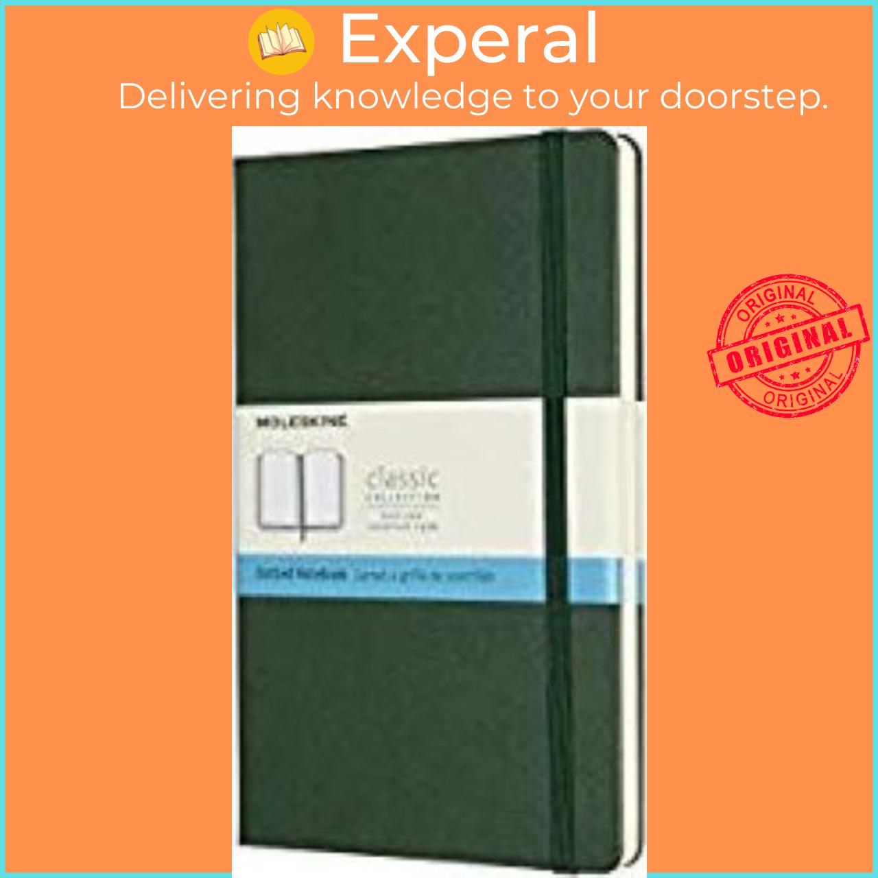 Sách - Moleskine Large Dotted Hardcover Notebook: Myrtle Green by Unknown