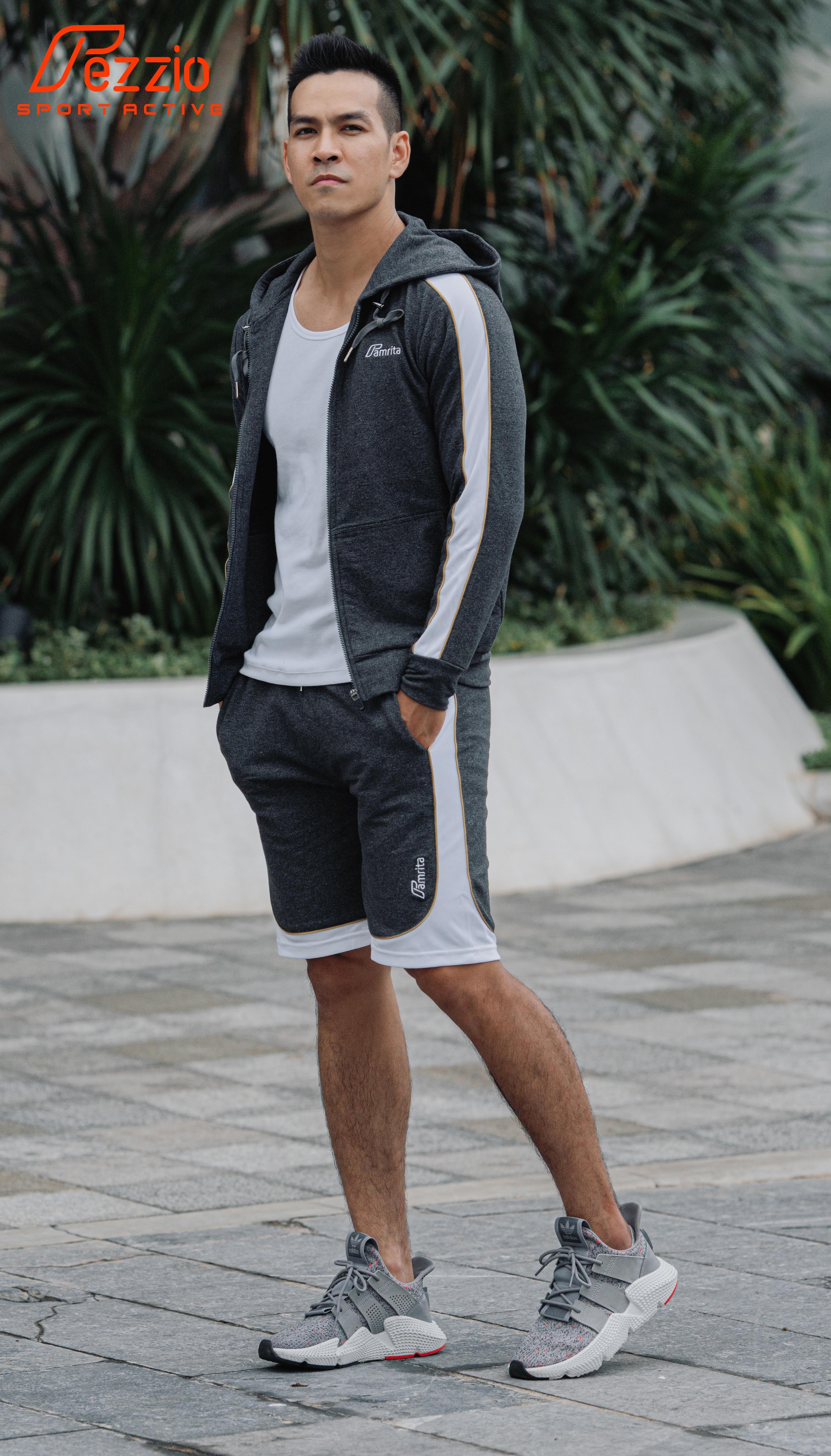 BỘ ÁO KHOÁC NAM QUẦN SHORT THỂ THAO
