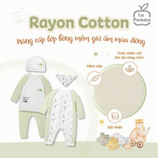 SET BAO CHÂN TAY, MŨ, YẾM SƠ SINH LA POMME CHẤT DÀY