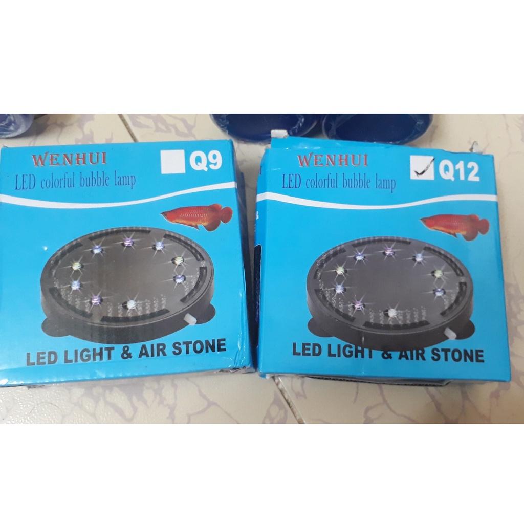 Sủi Đĩa Tích Hợp Led Đổi Màu Q9 - Sủi Oxy Cho Bể Cá