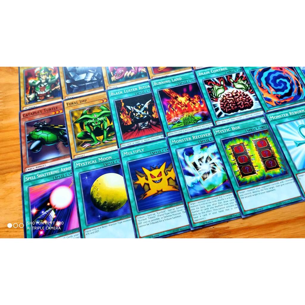 Bài Yugioh ️️ Thẻ bài Yugioh Exodia Legendary deck 42 lá