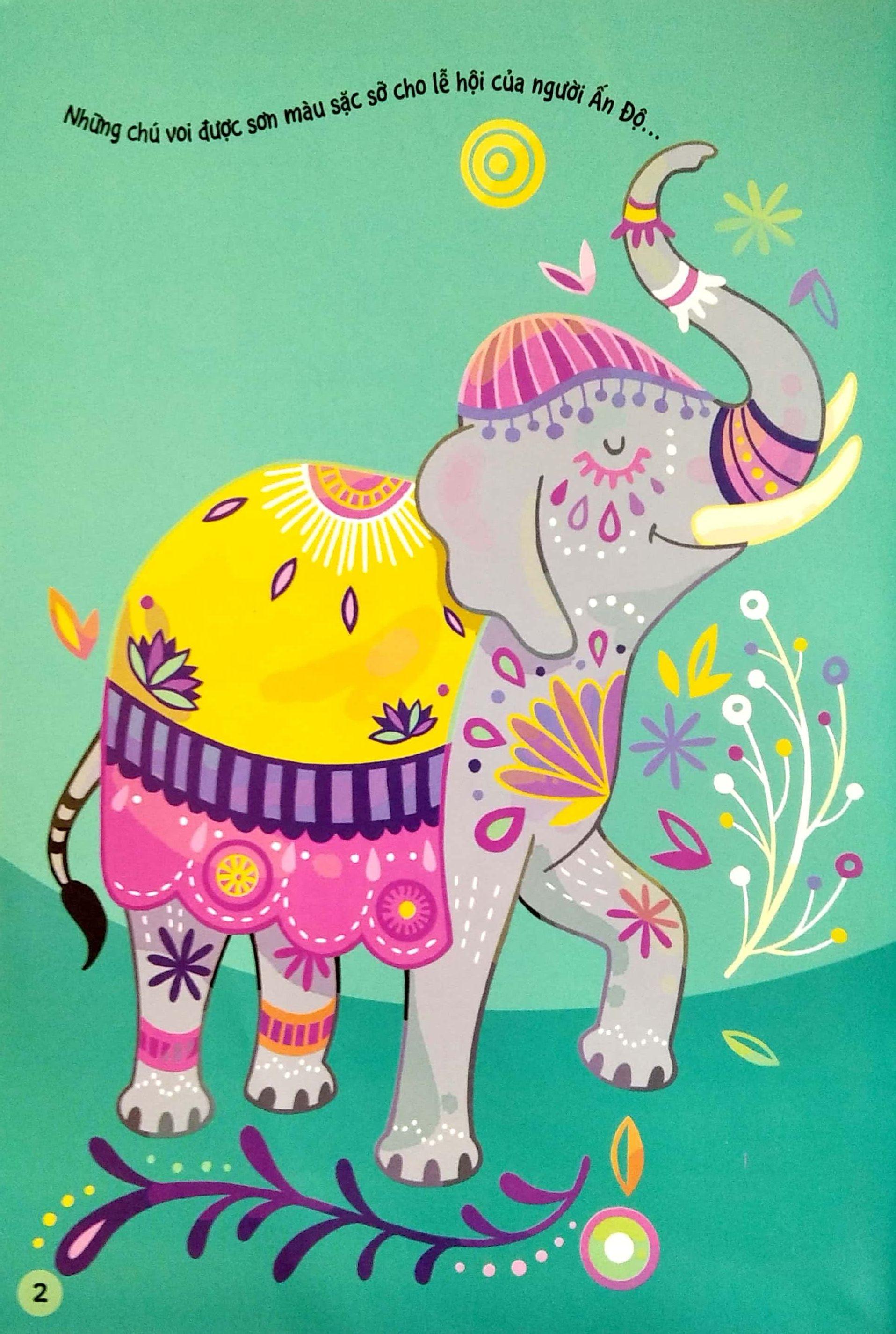 Sách Bóc Dán Dành Cho Bé Gái - Những Sinh Vật Diệu Kỳ