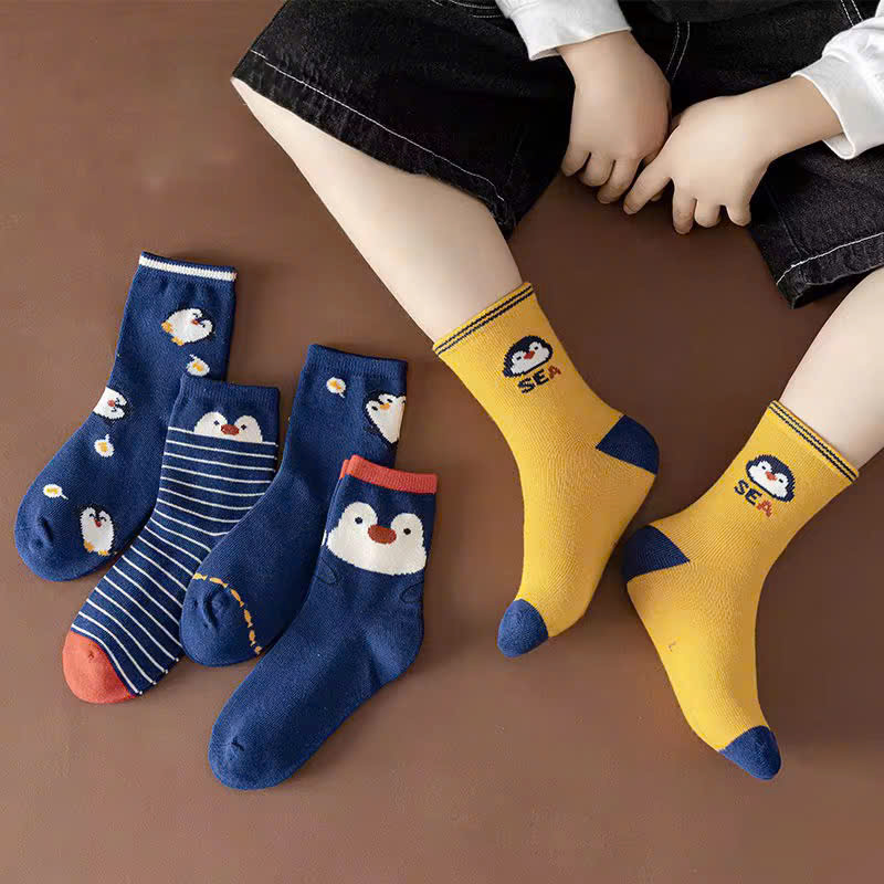 SET 5 ĐÔI TẤT VỚ CHIM CÁNH CỤT DỄ THƯƠNG TỪ 2-12 TUỔI DÀNH CHO BÉ TRAI BÉ GÁI