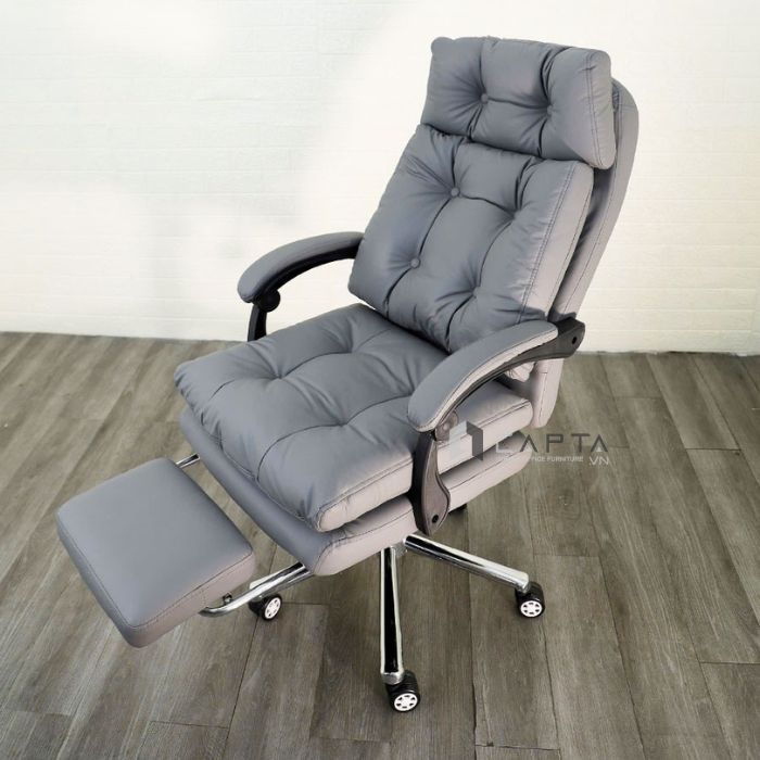 Ghế livestream nệm dày có gác CR4123-P