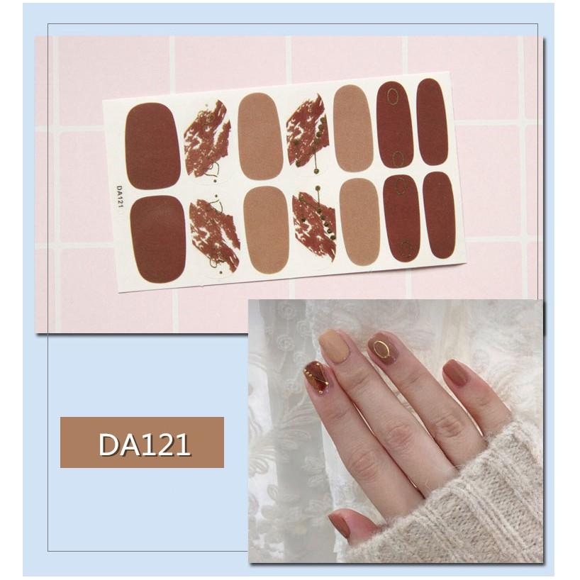 Dán móng tayX 3D Korean Style Fashion nail sticker loại tốt