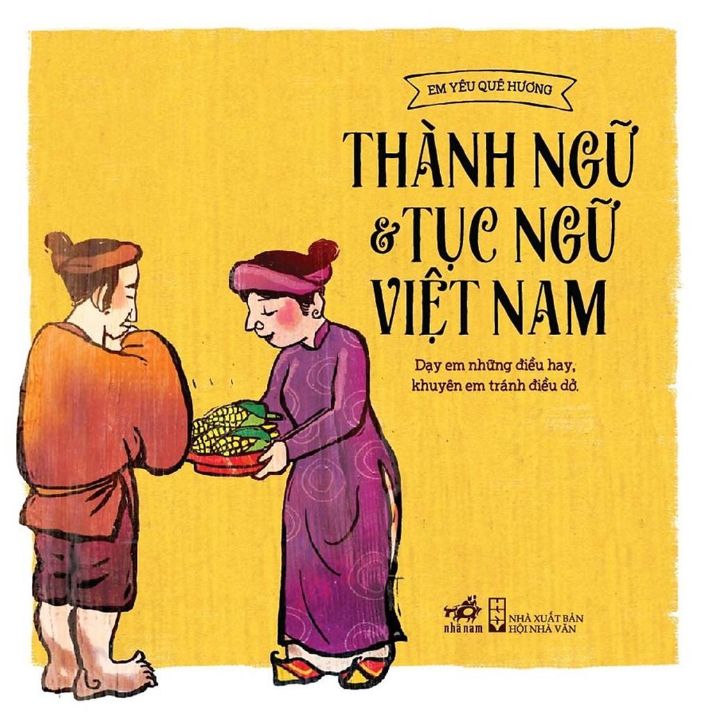 Sách - Thành ngữ và tục ngữ Việt Nam (tặng kèm bookmark thiết kế)
