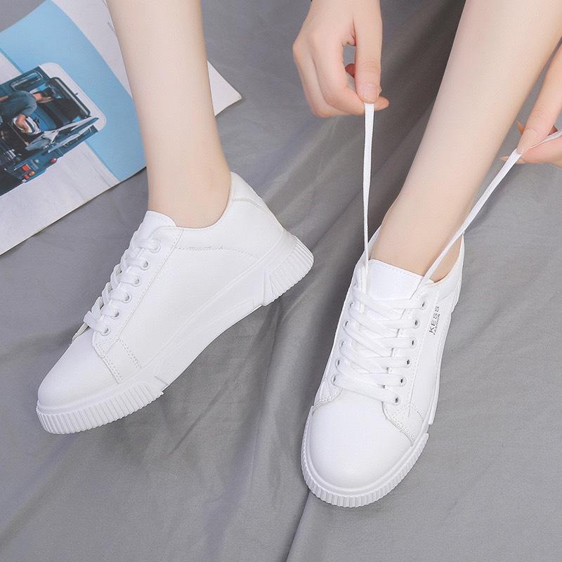 Giày Thời Trang Nữ - Giày Sneaker Nữ Cổ Thấp Thể Thao Đế Giày Được Thiết Kế Nhẹ, Êm Chân 015