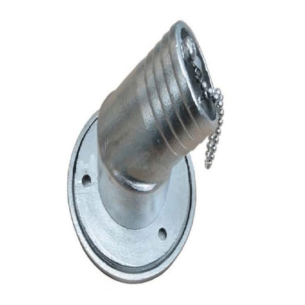 Marine  Boat Fuel Deck Fill / Filler Stainless Steel 316 1.5" Fuel