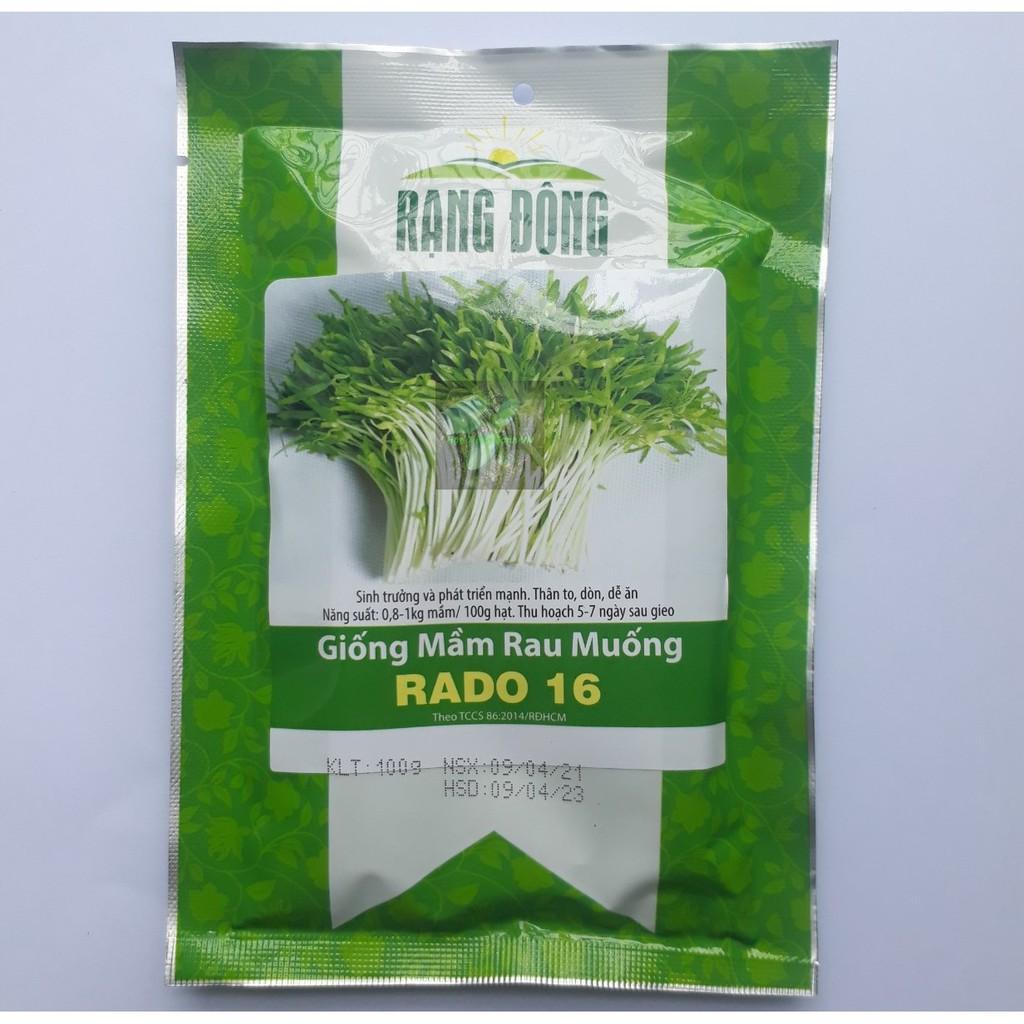 Hạt giống Rau Mầm Rau Muống, đóng gói 50-100gr