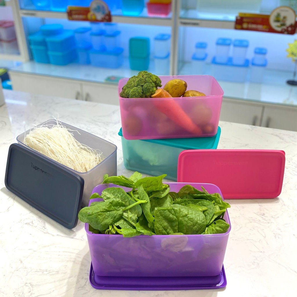 Bộ Trữ Khô & Mát Tupperware Funtastic Four 3.1L Set 4