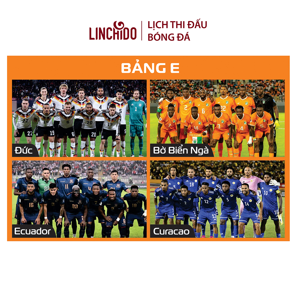 Lịch thi đấu bóng đá World Cup 2026 ( Kích thước 86 cm X 65 cm) chữ to, nhìn rõ