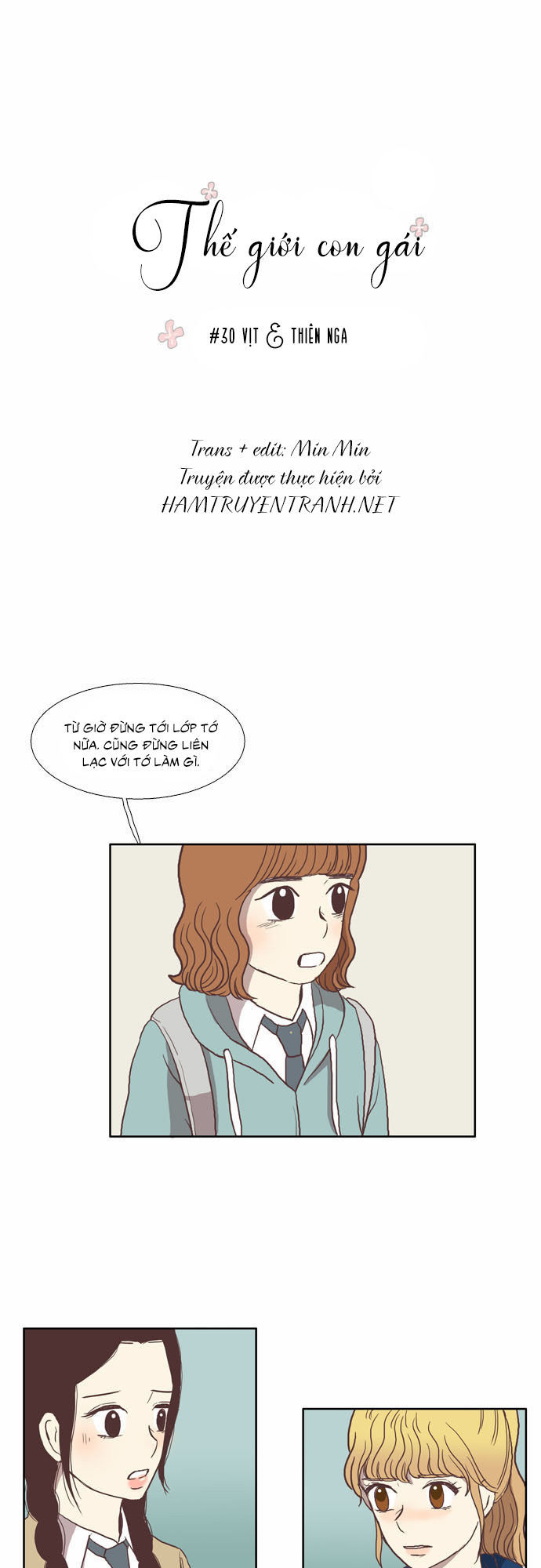 thế giới con gái chapter 30 2